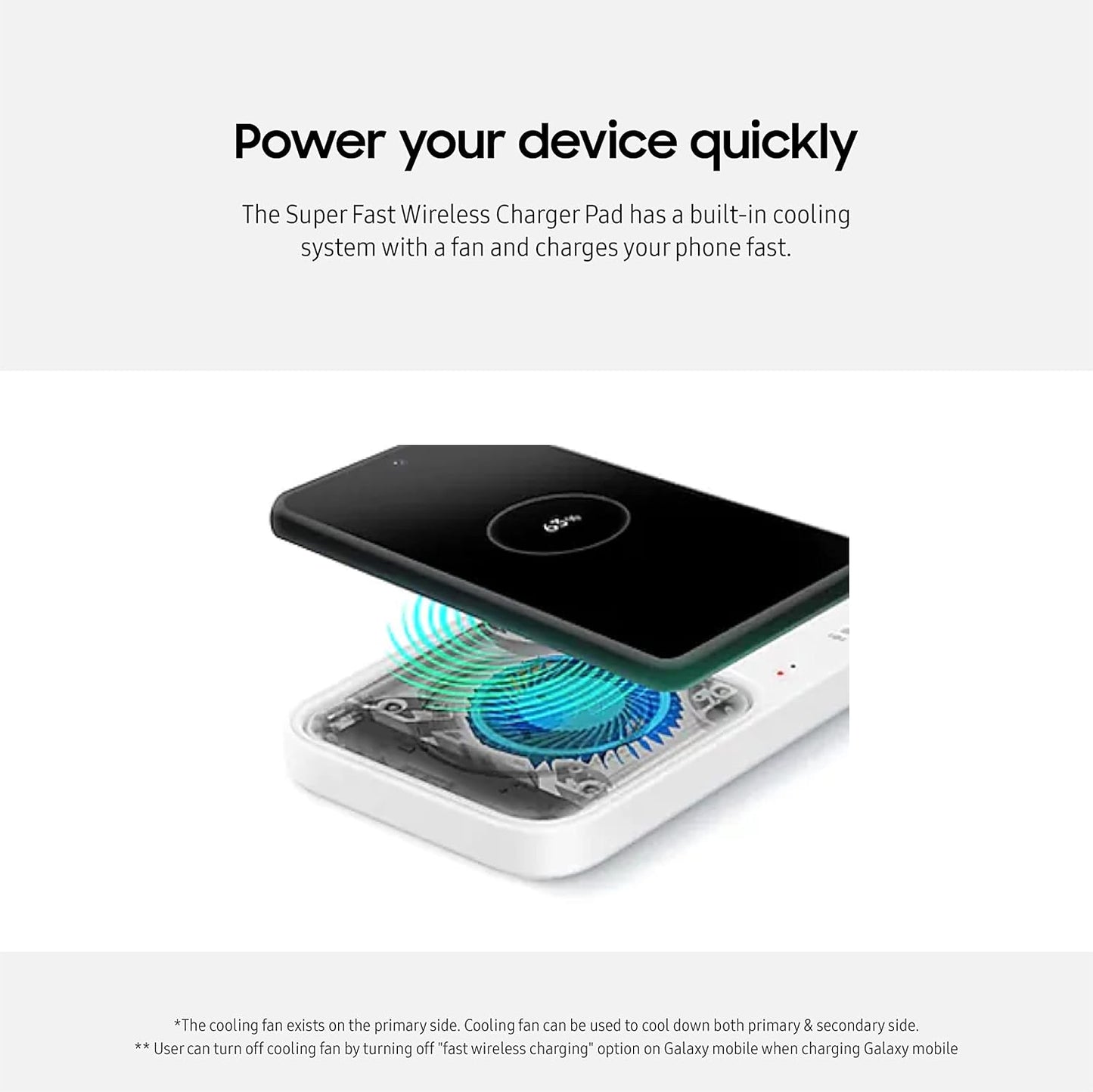 Samsung Super Fast Wireless Charger Duo